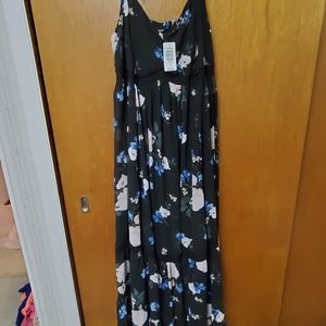 Strappy maxi dress
